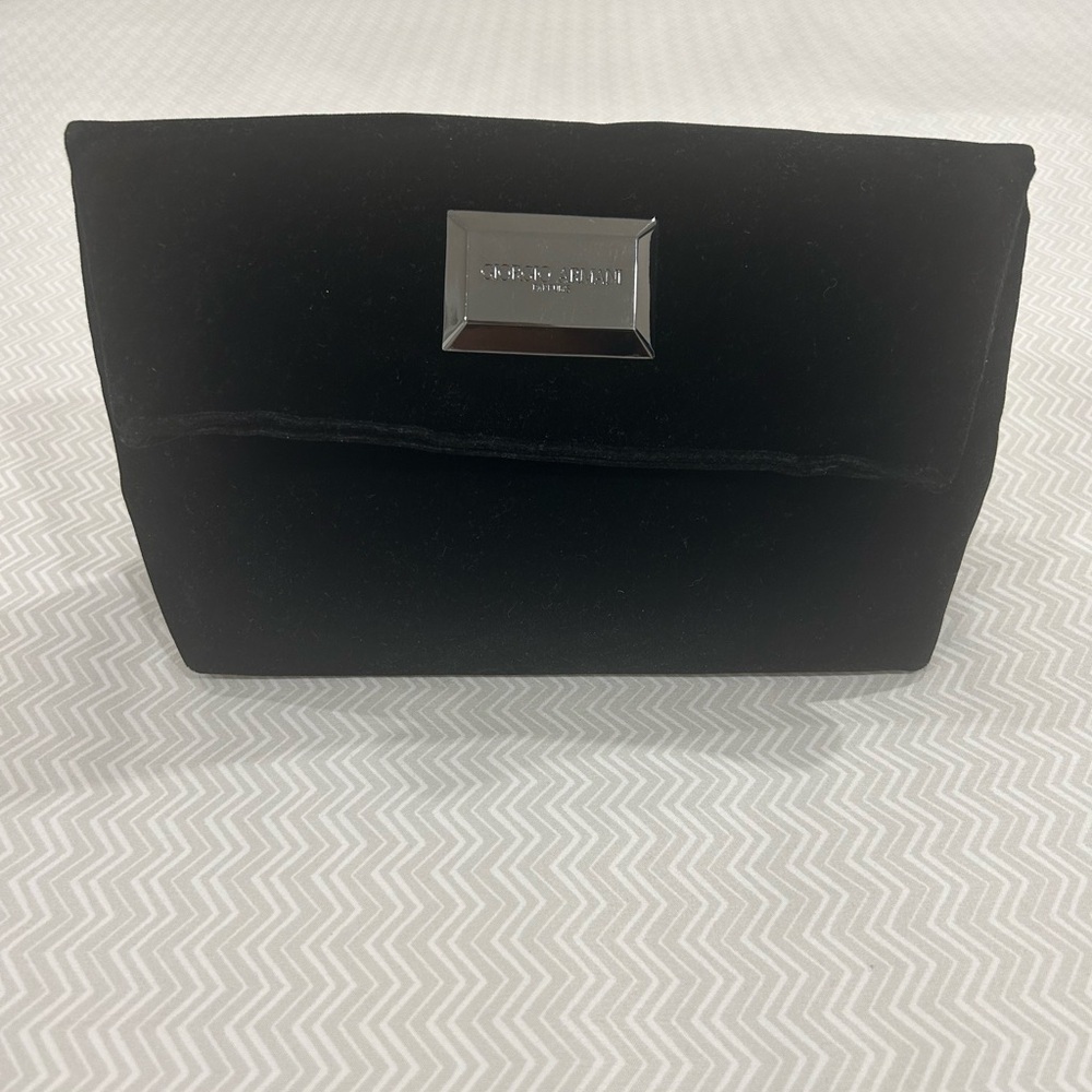 NWOT Giorgio Armani Parfums Velvet Toiletry Cosmetics Makeup Bag